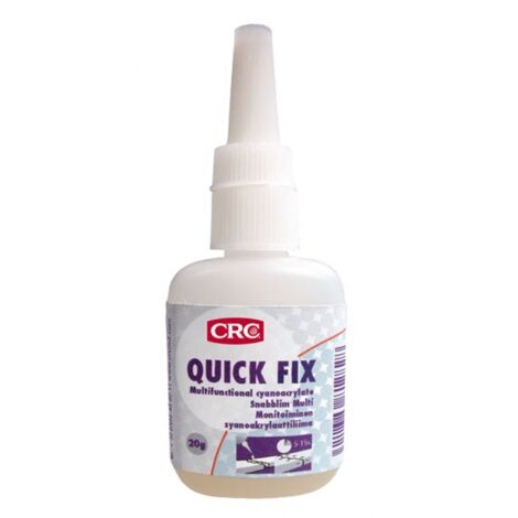 Crc Quick Fix colle cyanoacrylate transparente 20g (1/3)