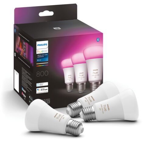 Philips Hue White and Color Ambiance ampoule LED blanc (1/5)