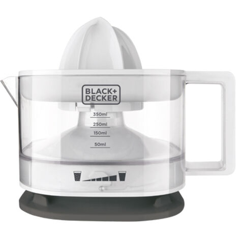 Black & Decker BXCJ25E Presse-Agrumes Transparent 350 ml