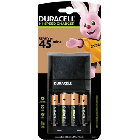 Chargeur de piles rondes NiMH avec accus Duracell Advanced Charger CEF27 S644352