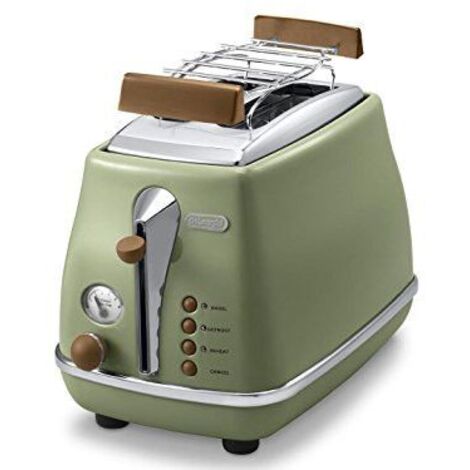 DeLonghi Icona Vintage CTOV 2103.GR Toaster vert olive
