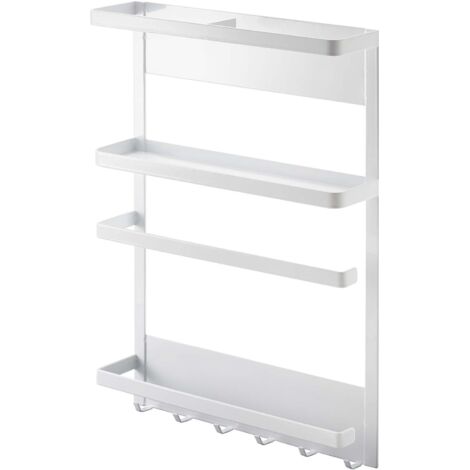 Yamazaki Tower Rangement Cuisine Magnétique Blanc (1/4)
