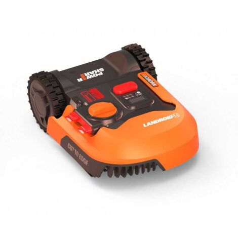 Robot tondeuse Worx Landroid M500 – Surface d'action jusqu'à 500 m² – Navigation intelligente – Contrôle via application mobile