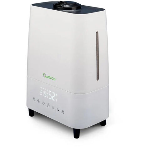 Meaco – Humidificateur d'air 5.3L silencieux – Pour pièces jusqu'à 65 m² – Filtre HEPA, stérilisation UV, ioniseur – Minuterie 1 à 10 heures (1/5)