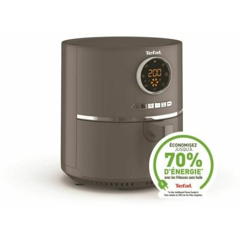 Tefal – Friteuse sans huile 4,2 L 1400 W – Technologie Air Fryer pour cuisson rapide – 8 programmes automatiques – Revêtement antiadhésif - EY111B15