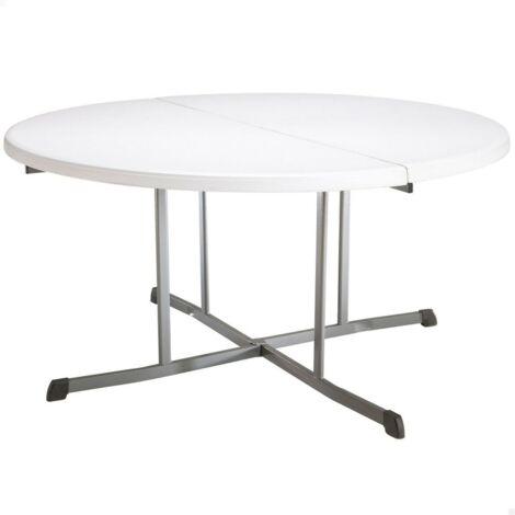 Lifetime Mitad Table Pliante Blanc 152 cm (1/3)