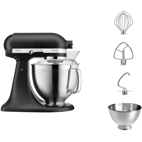 KitchenAid Artisan 5KSM185PSEBK Robot pâtissier Noir truffe