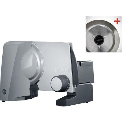 Graef G 52 Twin trancheuse électrique gris 230 mm large