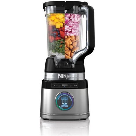 Blender professionnel haute performance NINJA Detect - Noir et argent - TB201EU