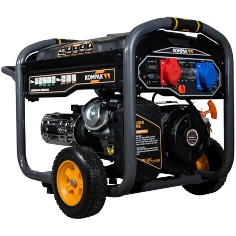 kompak K10000TE-T générateur essence argenté 10 KVA