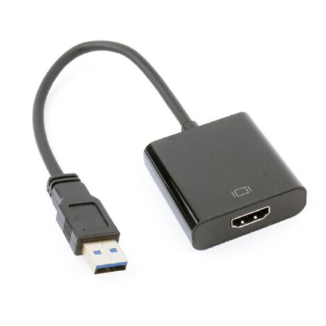 Gembird A-USB3-HDMI-02 Adaptateur USB 3.0 Noir HDMI (1/4)