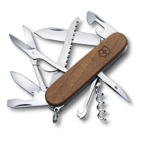 Victorinox Huntsman Wood couteau suisse bois naturel (1/2)