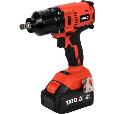 Yato YT-82806 Clé à chocs sans fil noir et rouge (1/5)