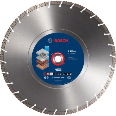 Bosch Expert MultiMaterial disque à tronçonner diamanté 450 mm