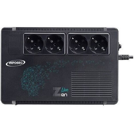 infosec Zen Live 650 VA Onduleur Line Interactive (1/4)