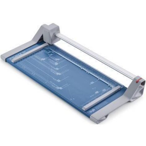 Dahle 507 Papierschneidemaschine découpe 8 feuilles bleu acier