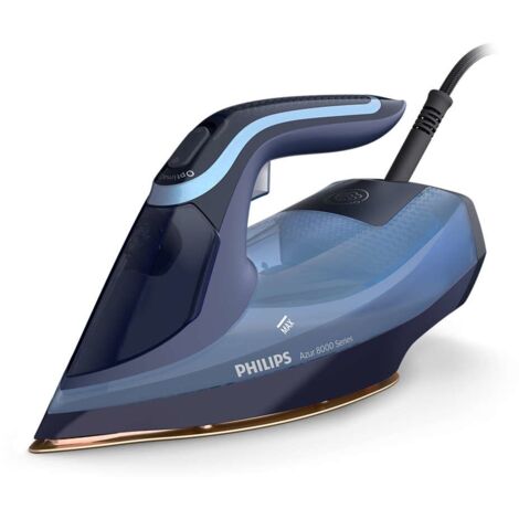 Philips – Fer à repasser 3000 W – Technologie OptimalTEMP – Vapeur continue 55 g/min – Jet vapeur 240 g/min – Semelle SteamGlide Elite - DST8020