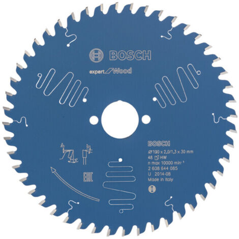Lame de scie circulaire Bosch Expert Wood 2608644085 190x2,0x30 48Z (1/5)