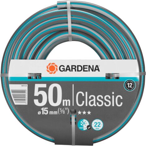 GARDENA Tuyau d'arrosage Classic 15 mm (5/8’’) 50 m (18019-26)