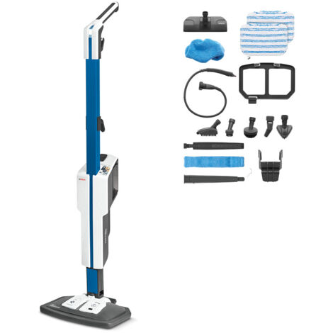 Polti – Balai vapeur 1500 W – Nettoyeur vapeur 2 en 1 avec 15 accessoires – Longueur câble 7,5 m – Élimine 99,9 % des germes - SV620 (1/8)