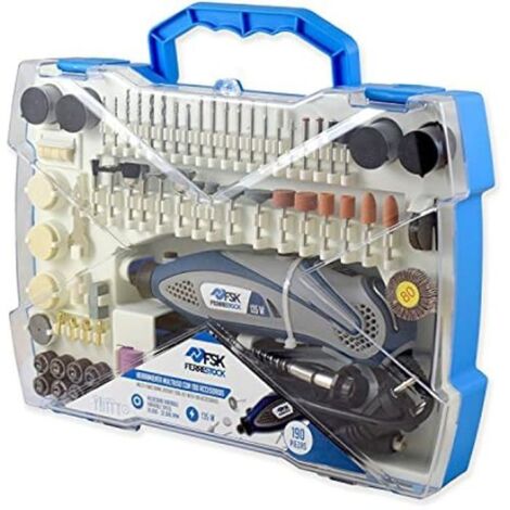 Ferrestock FSKMT190 Kit outils multifonctions 135W argent