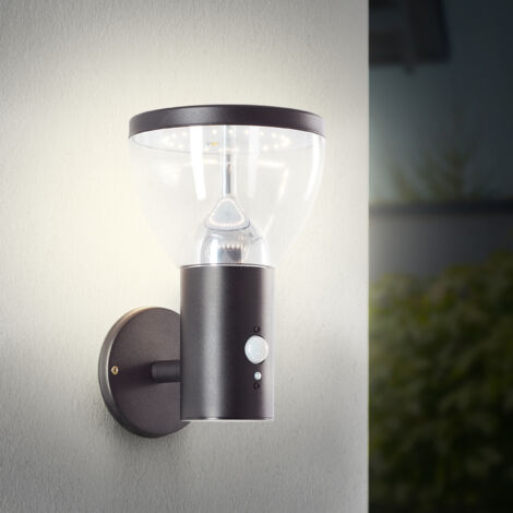 Brilliant TULIP applique solaire noir mat LED extérieur (1/5)