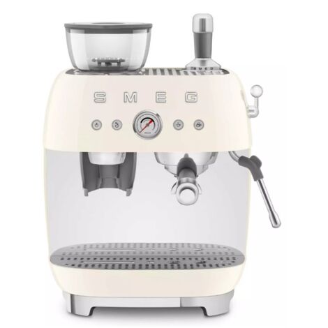 Smeg – Cafetière expresso automatique avec broyeur 1650W – Pression 20 bars – Réservoir 250g – Pour café en grains – EGF03CREU