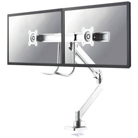 Neomounts NM D775DX White Support Bureau Double Écran (1/5)