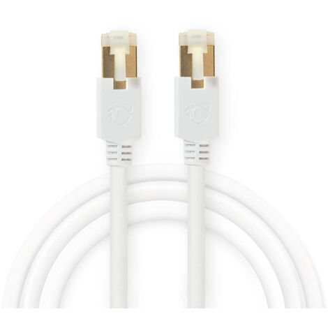 nedis CCBW85210WT50 câble réseau blanc 5 mètres Cat6 (1/3)