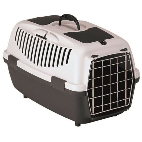 Box de transport - STEFANPLAST - Gulliver - 61x40x38cm - Gris - Pour chien (1/2)