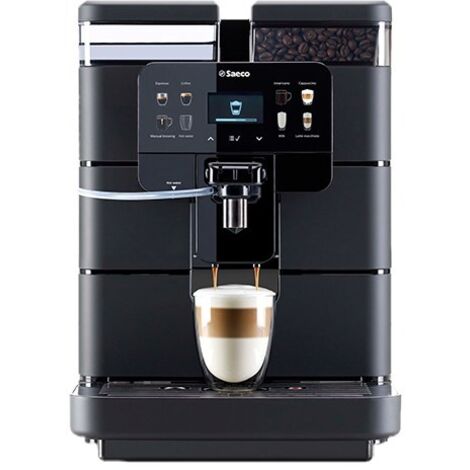 Cafetière expresso semi-automatique 1 400 W – Capacité 2,5 L – 2 tasses – Moulin intégré acier inoxydable – Écran tactile Bluetooth – Saeco