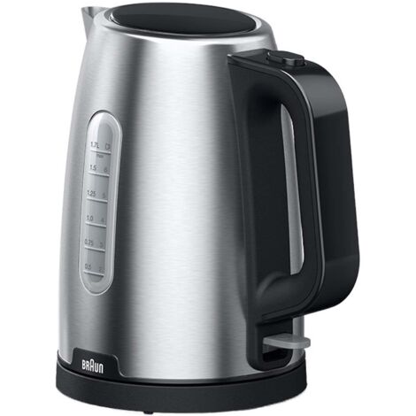 Braun WK 1500 BK Bouilloire sans BPA noir Contenance: 1.7 l (1/5)