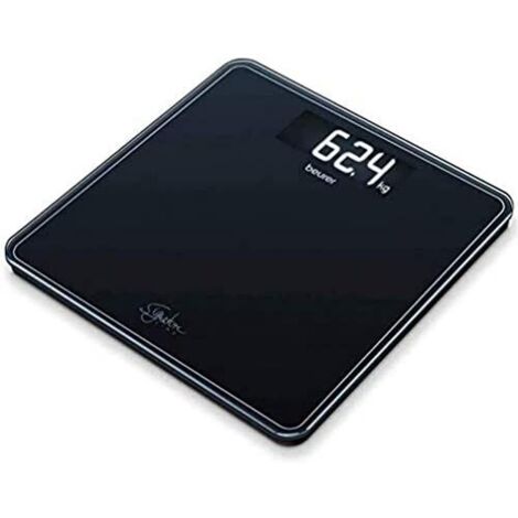 Beurer GS 400 Pèse-personne Verre Noir 200 kg (1/5)