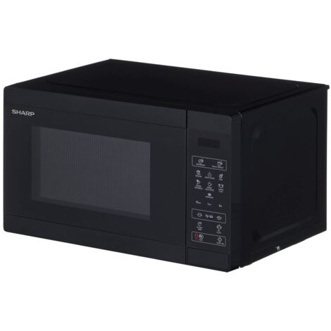 Sharp YC-MS02E-B micro-ondes noir 20 litres 800W (1/5)