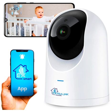 Extralink Smart Life HomeEye Caméra IP 2.5K 4MP (1/3)