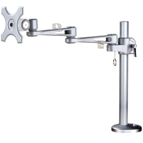 Neomounts FPMA-D935G support de bureau argenté inclinable (1/3)