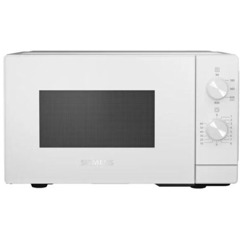 Siemens – Mikrowelle à poser 20L – FF020LMW0 – Puissance 800W – 5 niveaux de puissance – LED intérieure – Dimensions 260x442x345mm