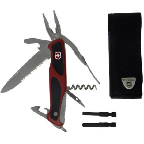 Victorinox Ranger Grip 174 couteau multifonction rouge (1/3)