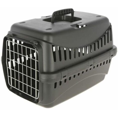 Kerbl Expedion Eco cage de transport noir 45x30x30 cm (1/3)