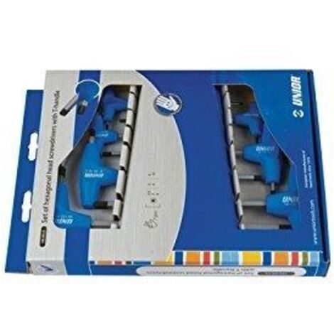 Unior Kit de 7 clés Allen ergonomiques bronze acier (1/3)