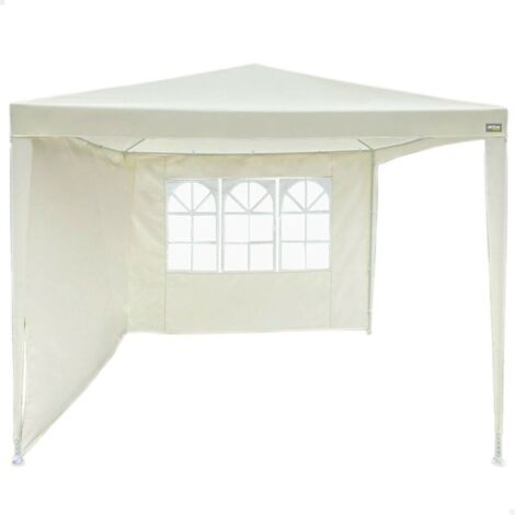 Aktive Jardin Gazebo pliable crème 270x255x270 cm (1/4)