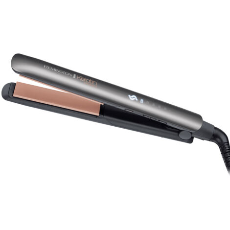 Lisseur céramique 230 °C – 5 niveaux de température – Capteur d’humidité pour cheveux fragiles – Plaques XL 110 mm – Remington