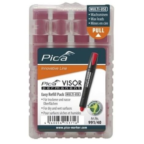 Pica Visor 990/41/sb Marqueur Permanent Bleu 10 mm