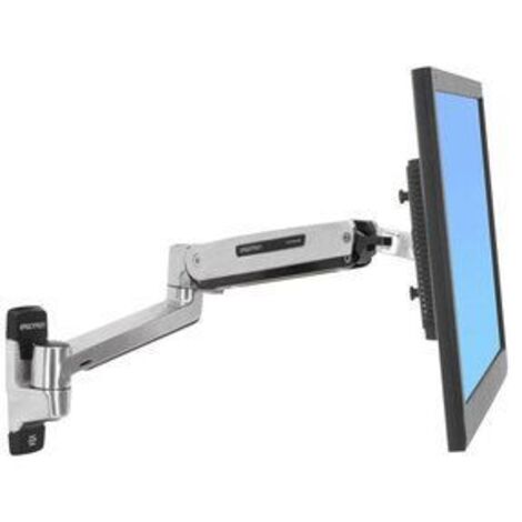 Ergotron LX Sit Stand bras mural acier inoxydable (1/5)