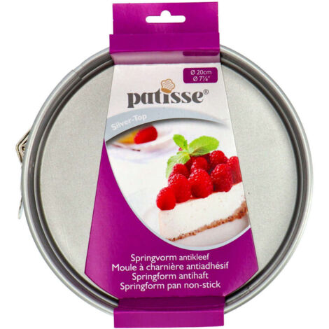 Patisse Moule à manqué 20 cm gris argenté antiadhésif (1/4)