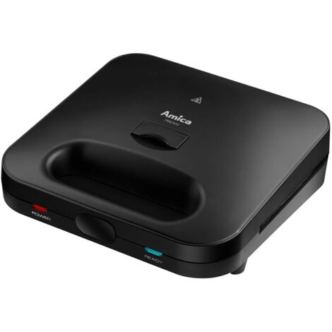 Amica SMK 4011 Machine à Sandwich Noir Puissante 750W (1/5)