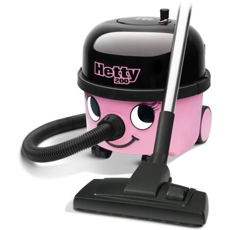 Aspirateur réservoir cylindrique 9 L sec 620 W – Filtre HEPA – Niveau sonore 72 dB – Pour tapis et sols durs – Numatic - HET200-11