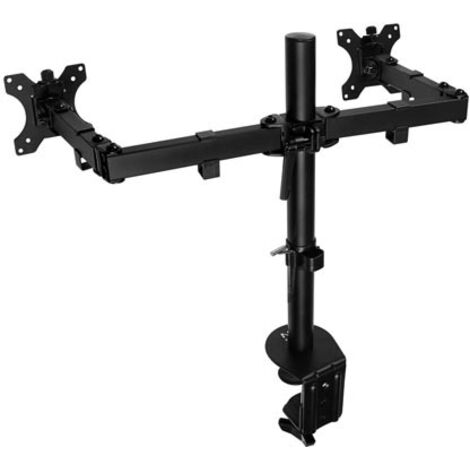 ewent EW1512 support double moniteur noir bureau (1/5)