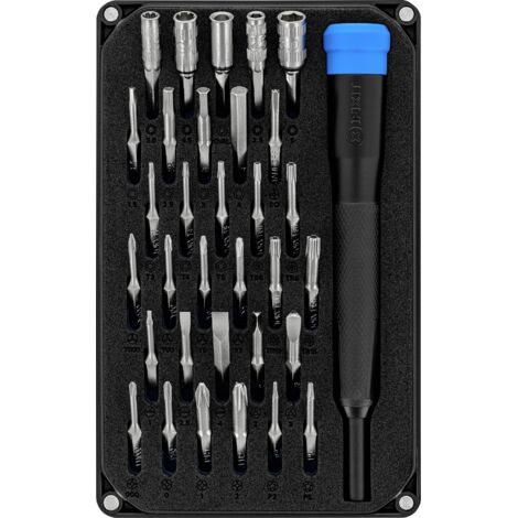 Kit de réparation Ifixit Moray Precision Bit Set Noir et Bleu (1/4)