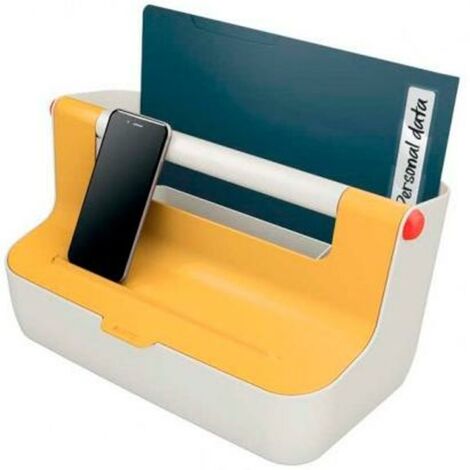 Leitz Cosy boîte de rangement jaune design contemporain (1/4)